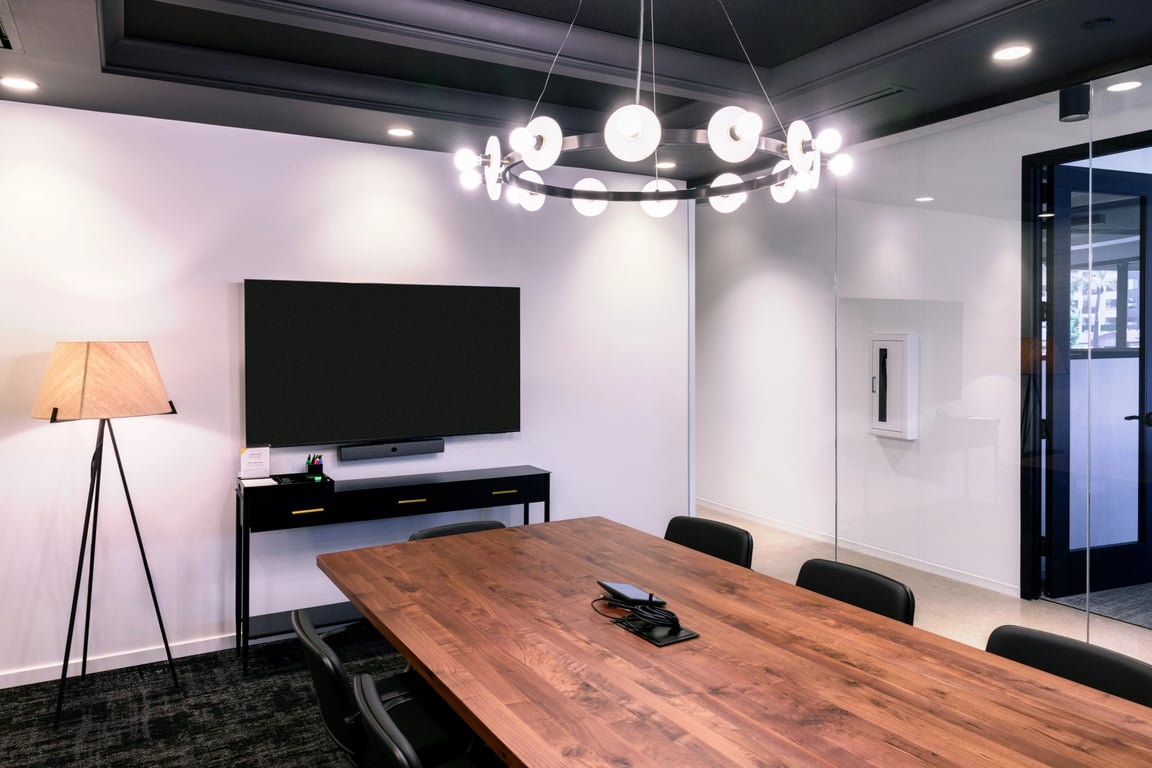 An interior shot of Conference F