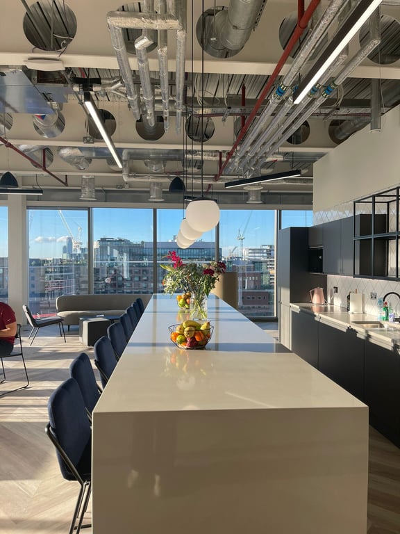 An interior shot of Venture X - White City