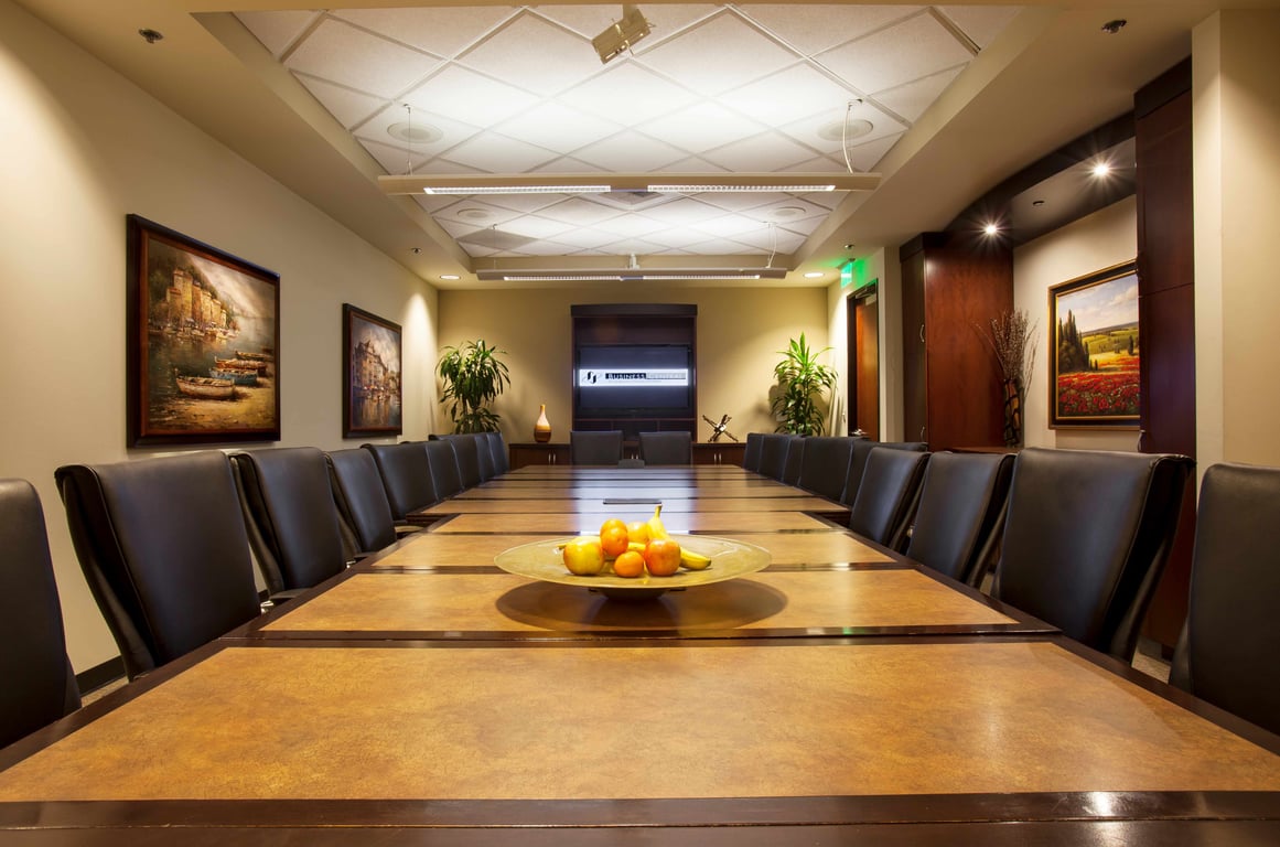 An interior shot of Large Conference Room