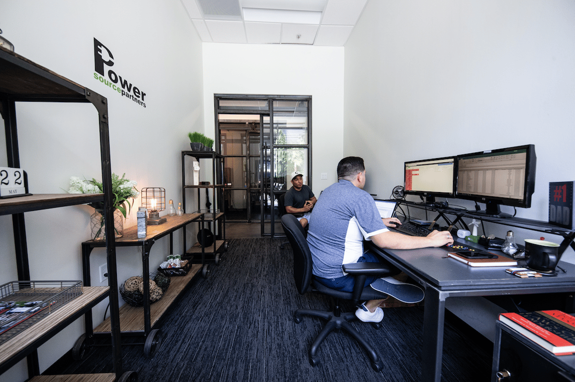 An interior shot of Private Office - up to 6 people