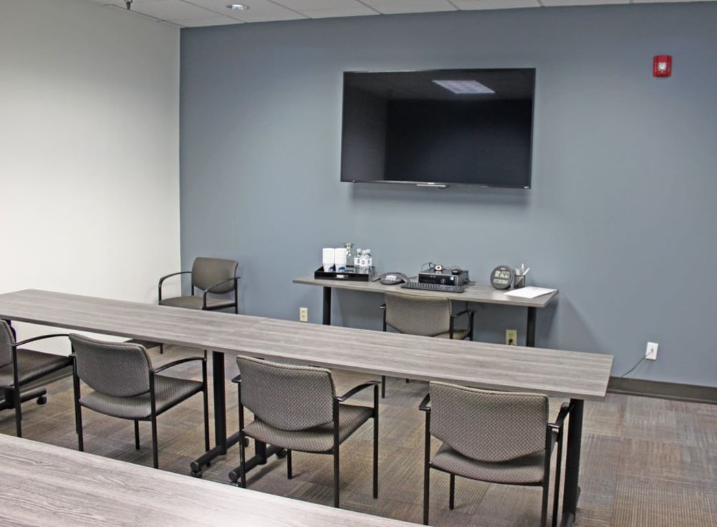 An interior shot of Classroom