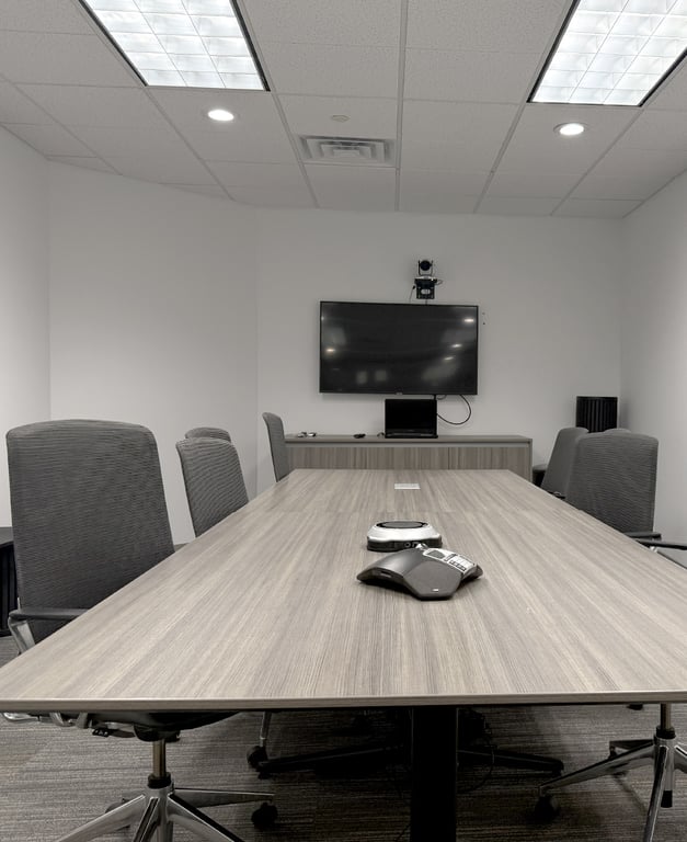 An interior shot of Conference