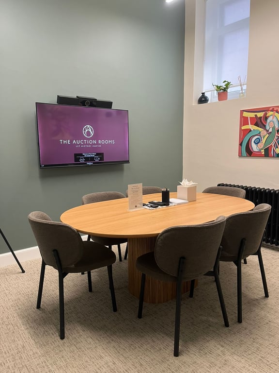 An interior shot of The Art Room