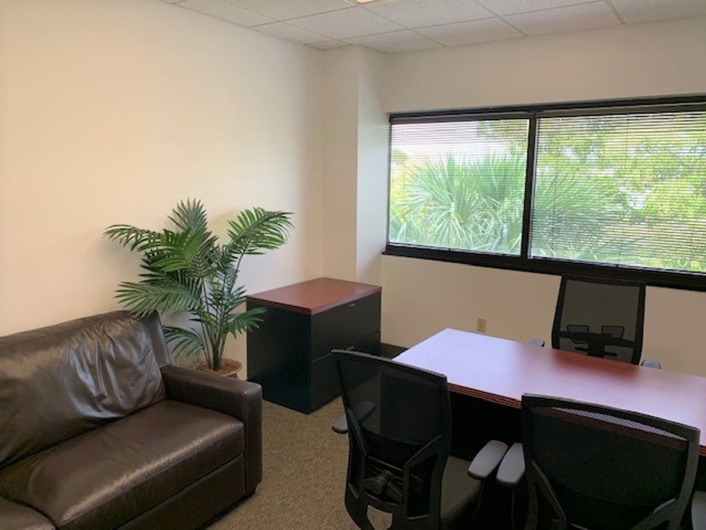 An interior shot of Day Office 2 Private Window Office