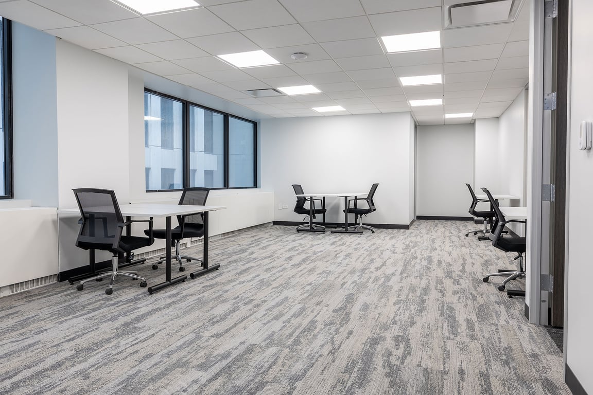 An interior shot of Team Day Office for 8