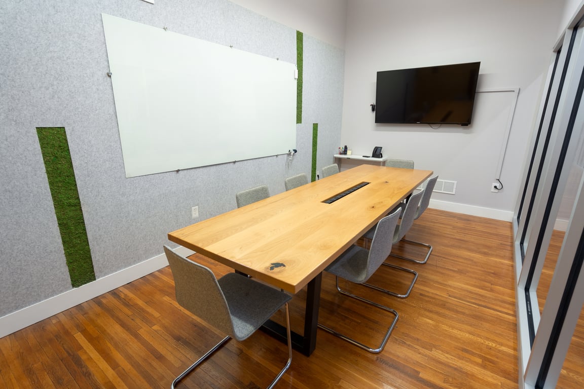 An interior shot of Alpha Room