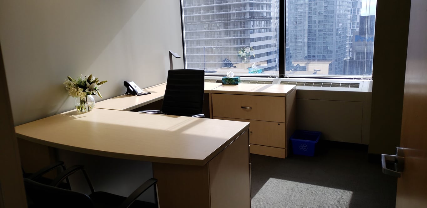An interior shot of Window Office #11