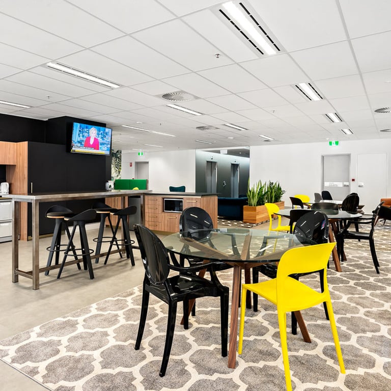 An interior shot of Workspace365 - 167 Eagle Street, Brisbane