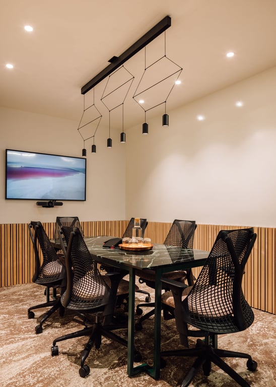 An interior shot of Conference Room 6