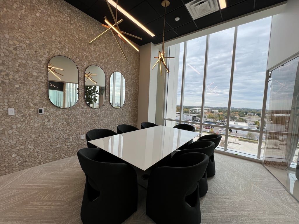 An interior shot of The Albrecht Boardroom