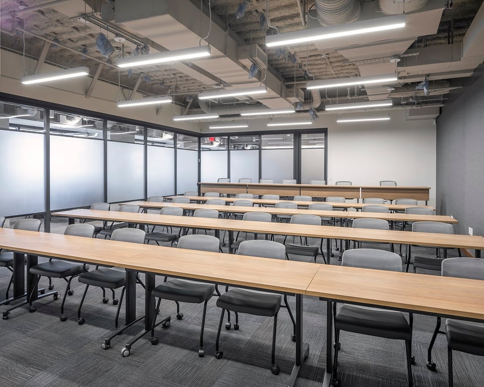 An interior shot of Atlas Ideation Studio