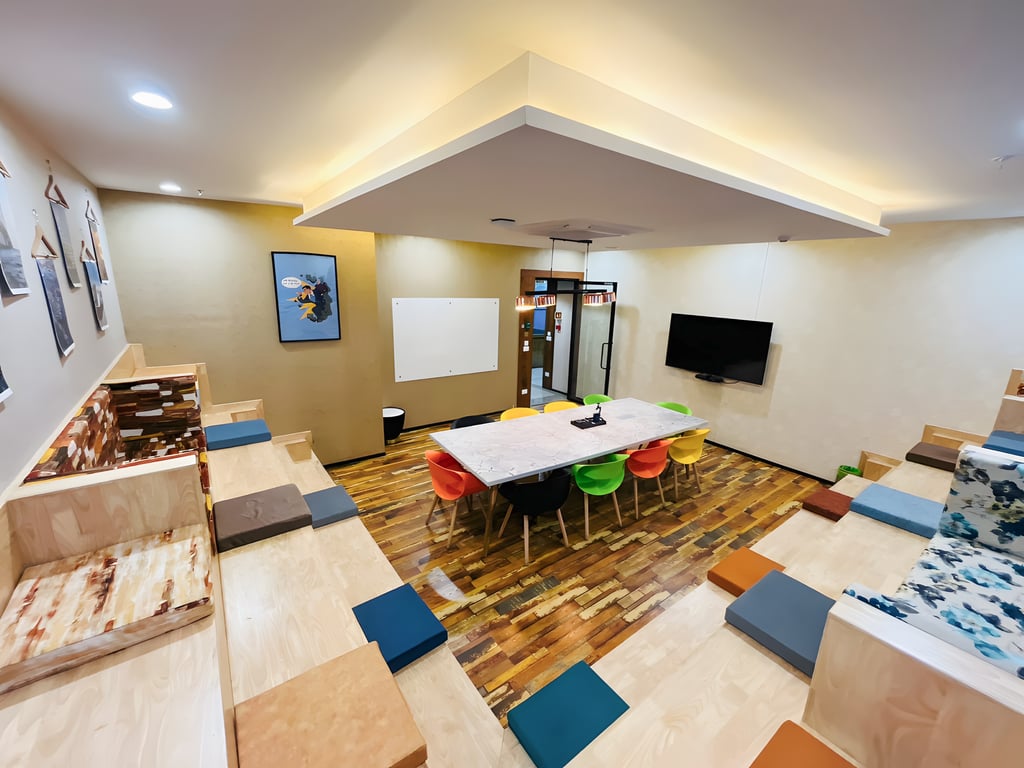 An interior shot of Conference room - 10 Seater - 2nd Floor