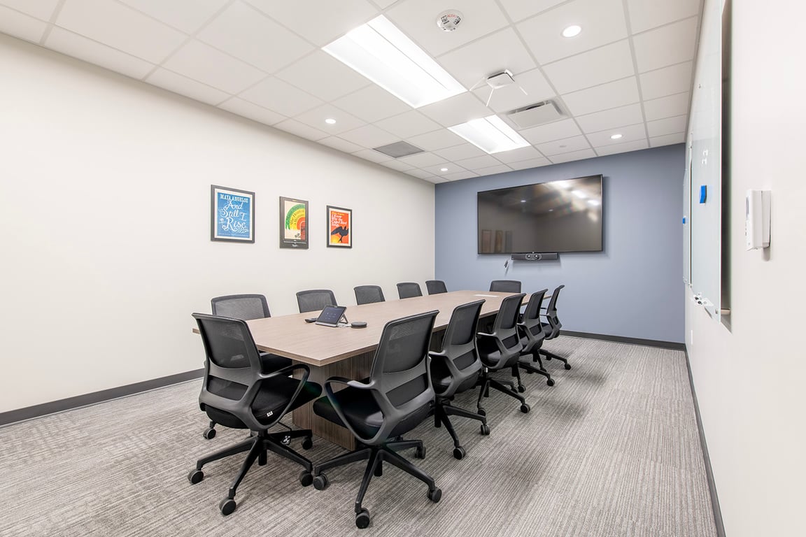An interior shot of The Angelou Meeting Room