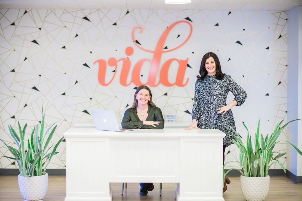 An interior shot of VIDA Coworking