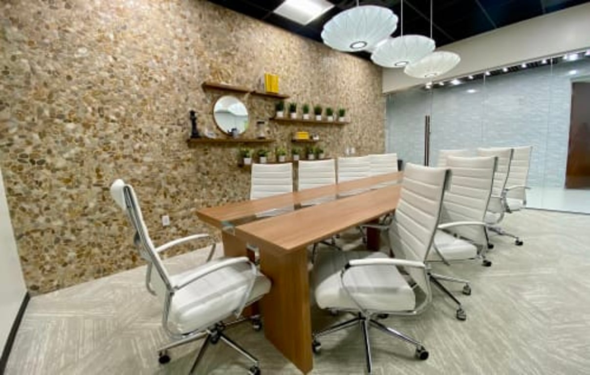 An interior shot of TheMask Boardroom