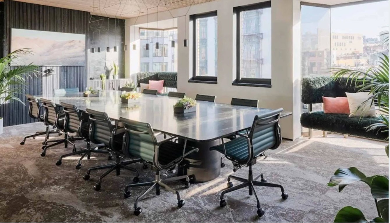 An interior shot of Board Room