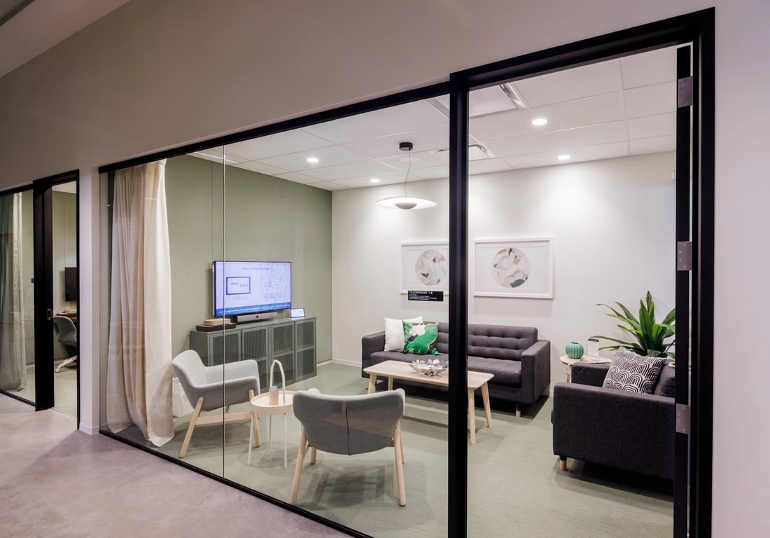 An interior shot of Conference 5-B
