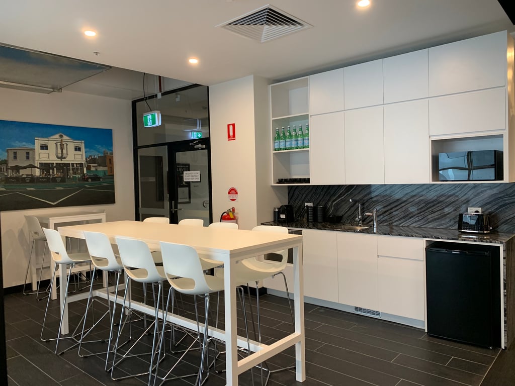 An interior shot of @WORKSPACES - Richmond