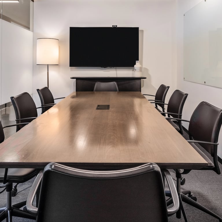An interior shot of Conference A