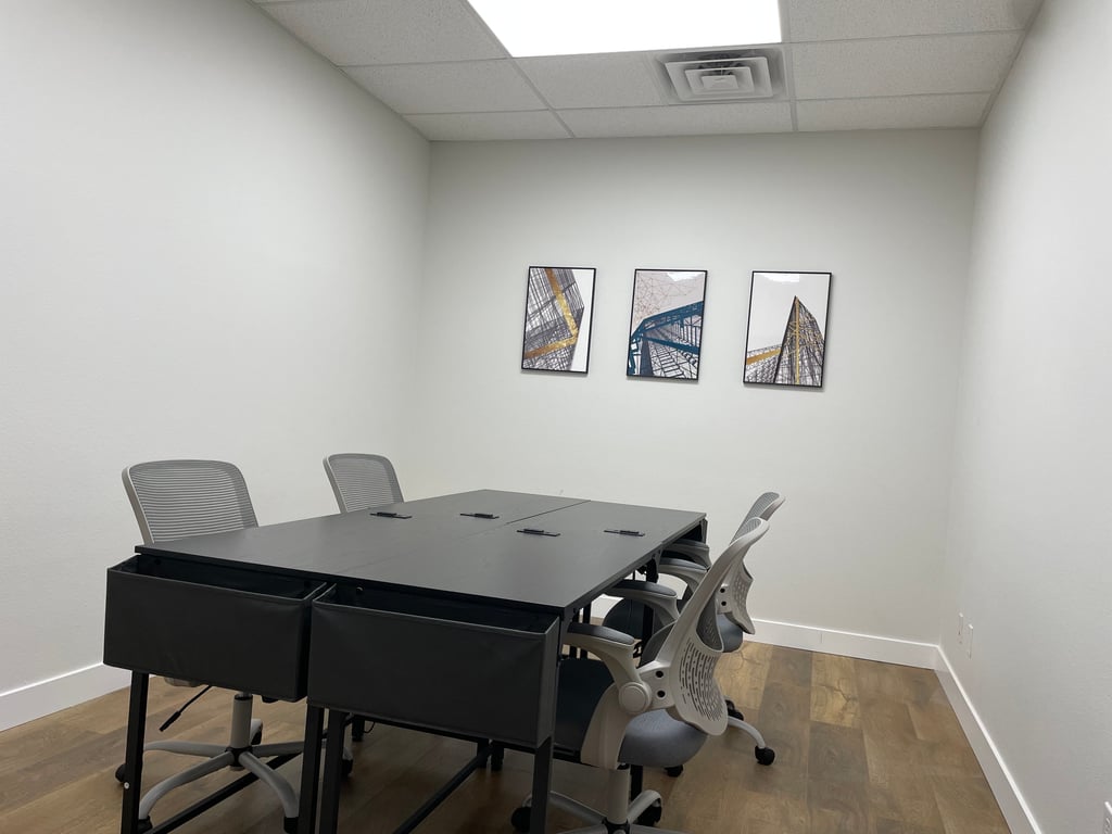 An interior shot of Incubase Workspace Las Vegas Day Office A