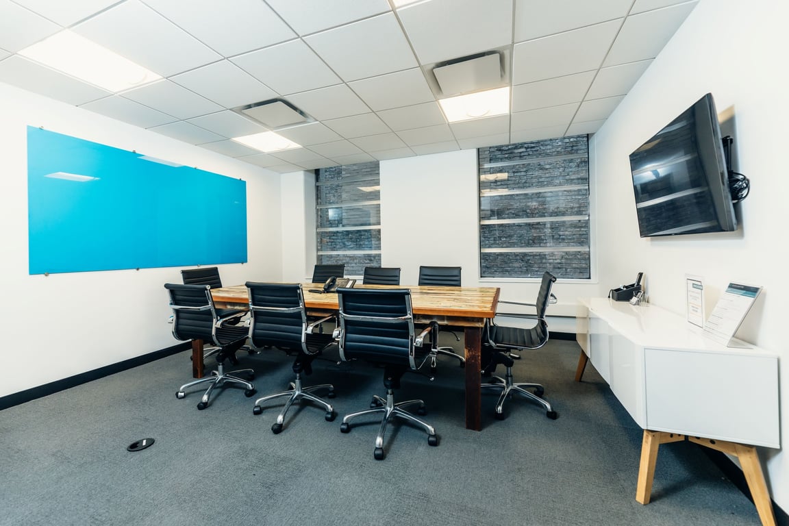 An interior shot of Conference Room 5