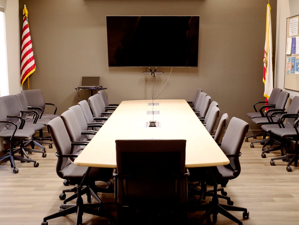 An interior shot of Executive Conference Room
