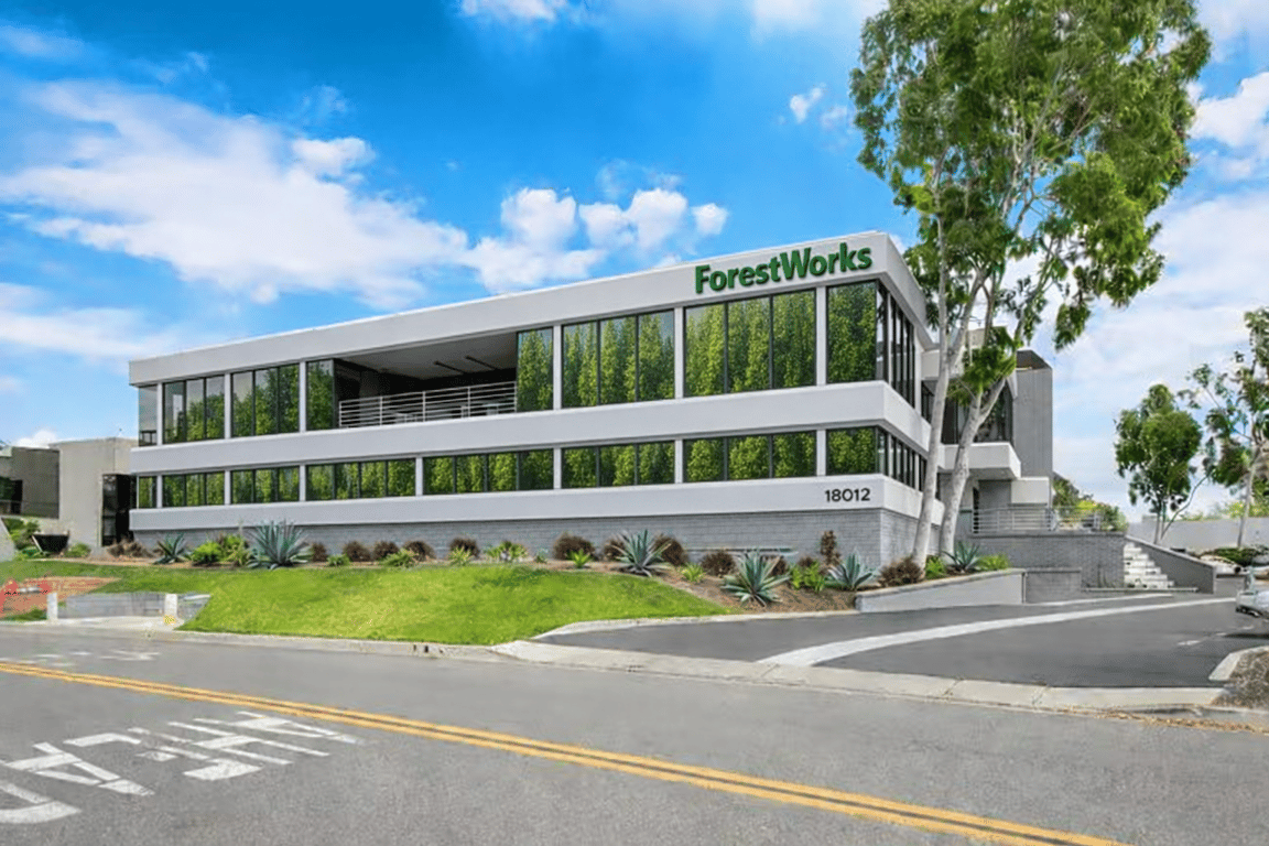 An interior shot of ForestWorks LLC
