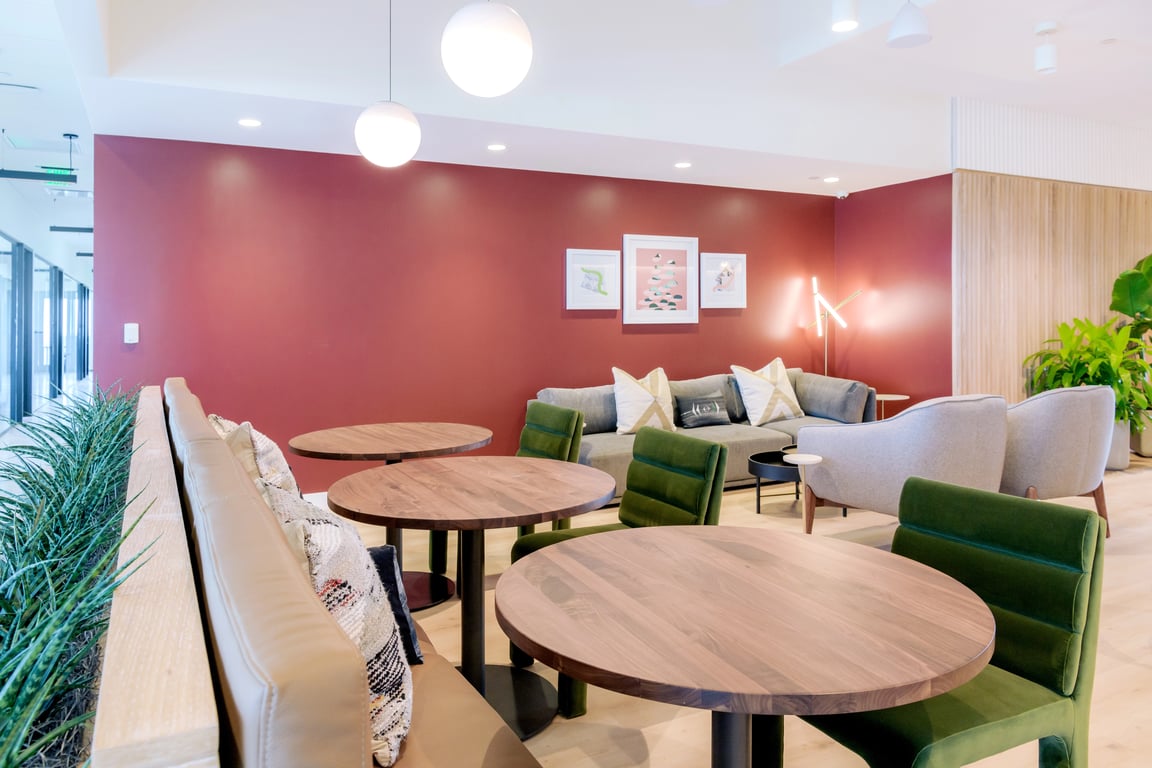 An interior shot of Industrious - Aventura Onyx Tower