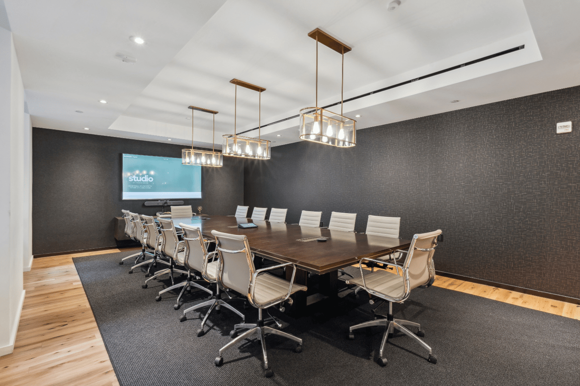 An interior shot of Rockefeller Center Meeting Room