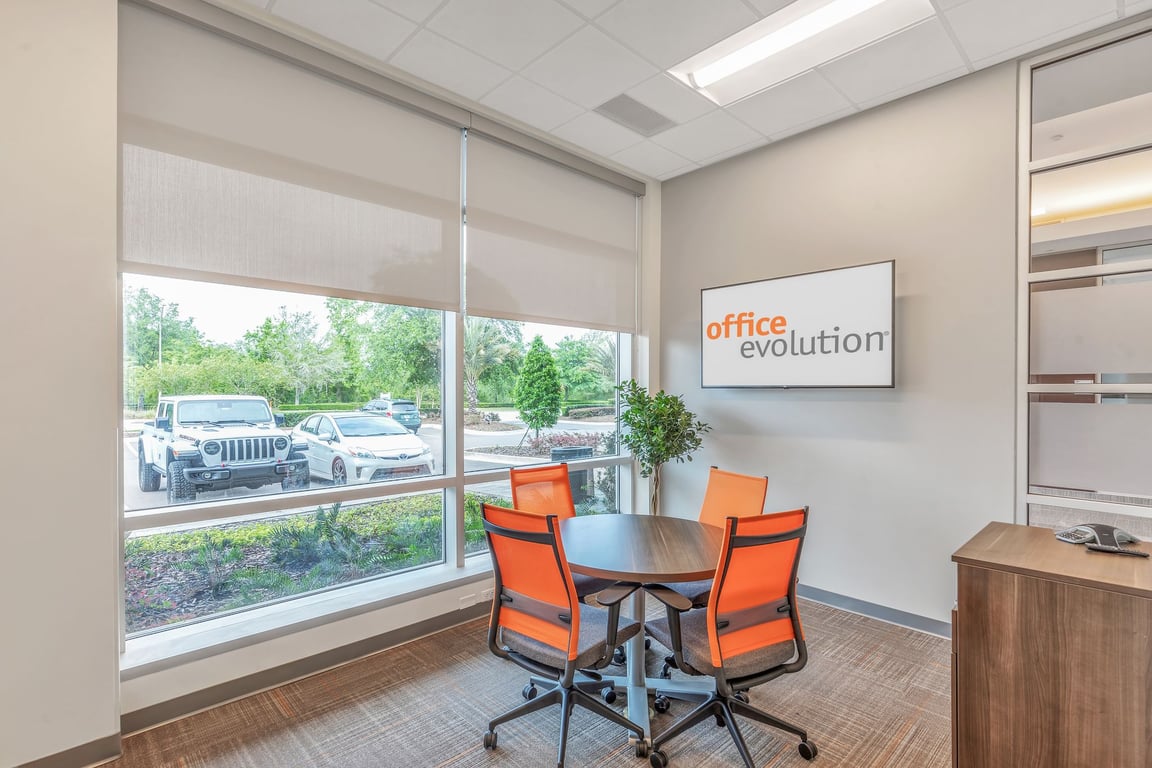 An interior shot of Palm Room- Small Conference Room