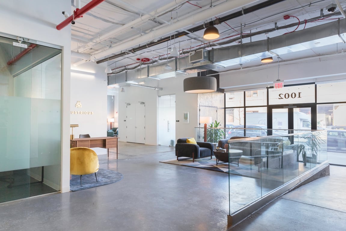 An interior shot of Industrious - Brooklyn - 1000 Dean