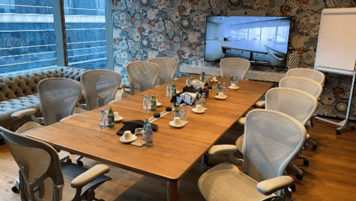 An interior shot of 17A Meeting Room