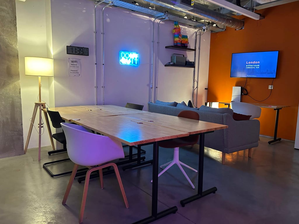 An interior shot of Whiteboard Room