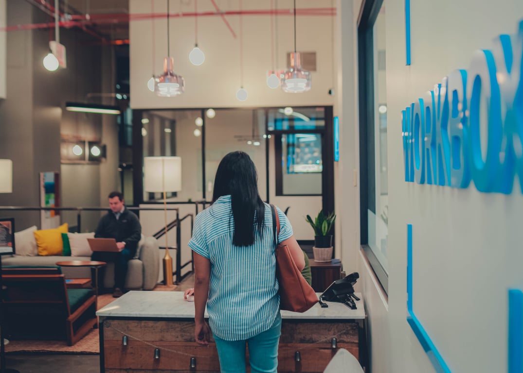 An interior shot of Workbox - West Loop