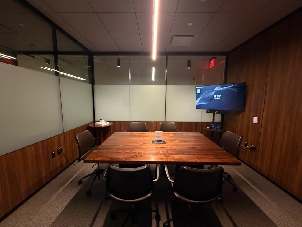 An interior shot of Conf 4-E