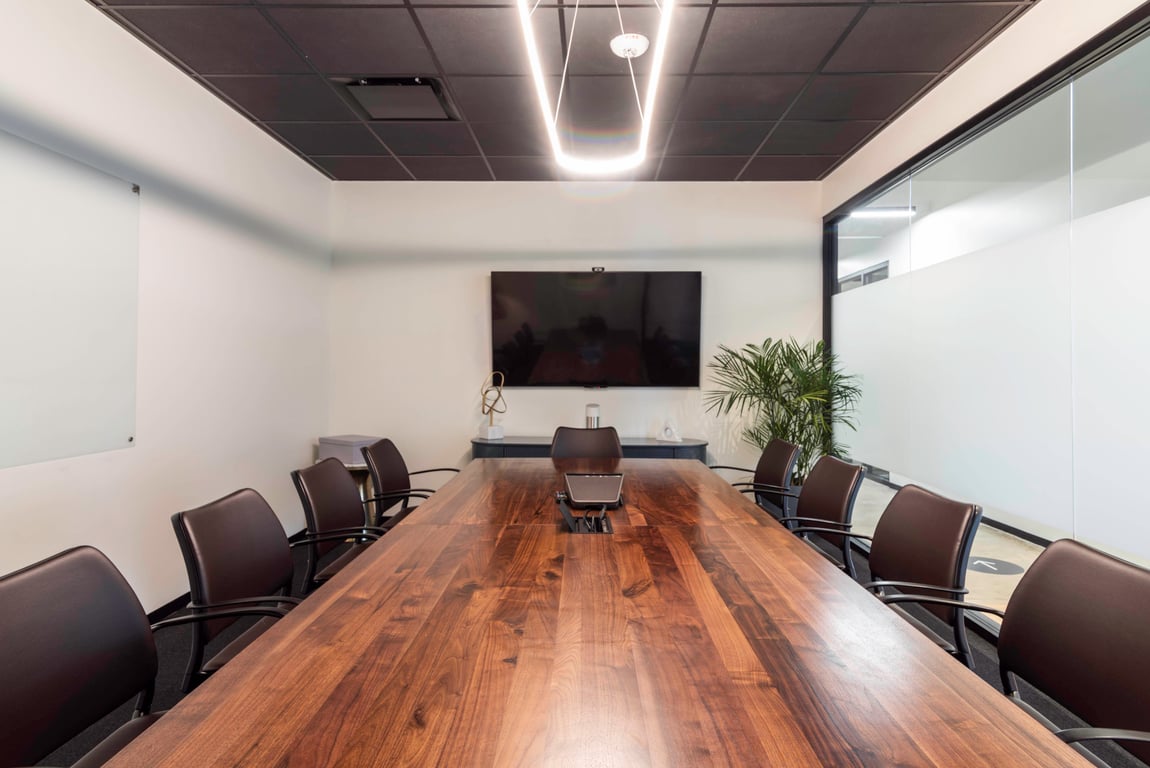 An interior shot of Conference C