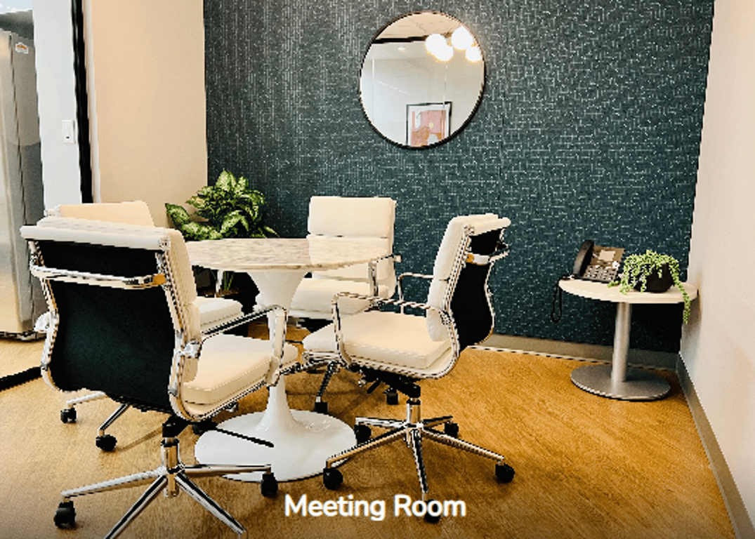 An interior shot of Meeting Room