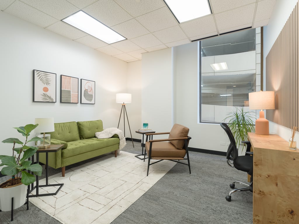 An interior shot of Therapy Room