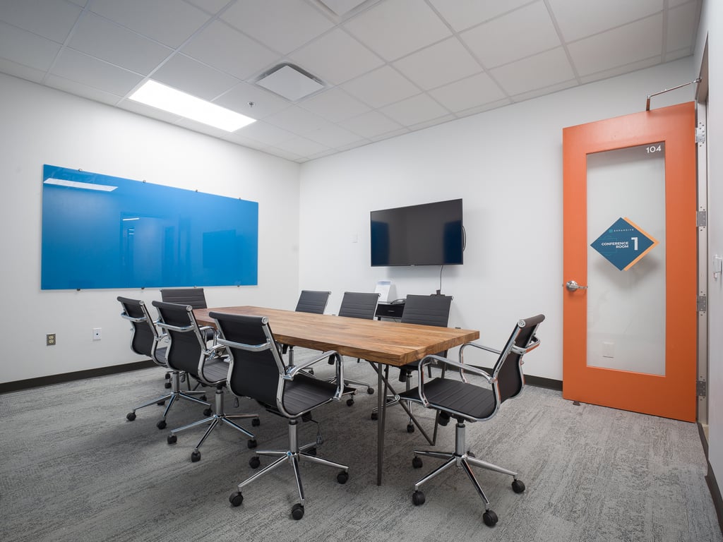 An interior shot of Conference Room 1