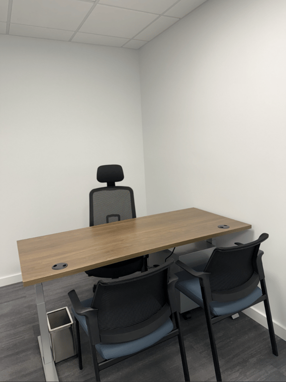 An interior shot of Guest Office