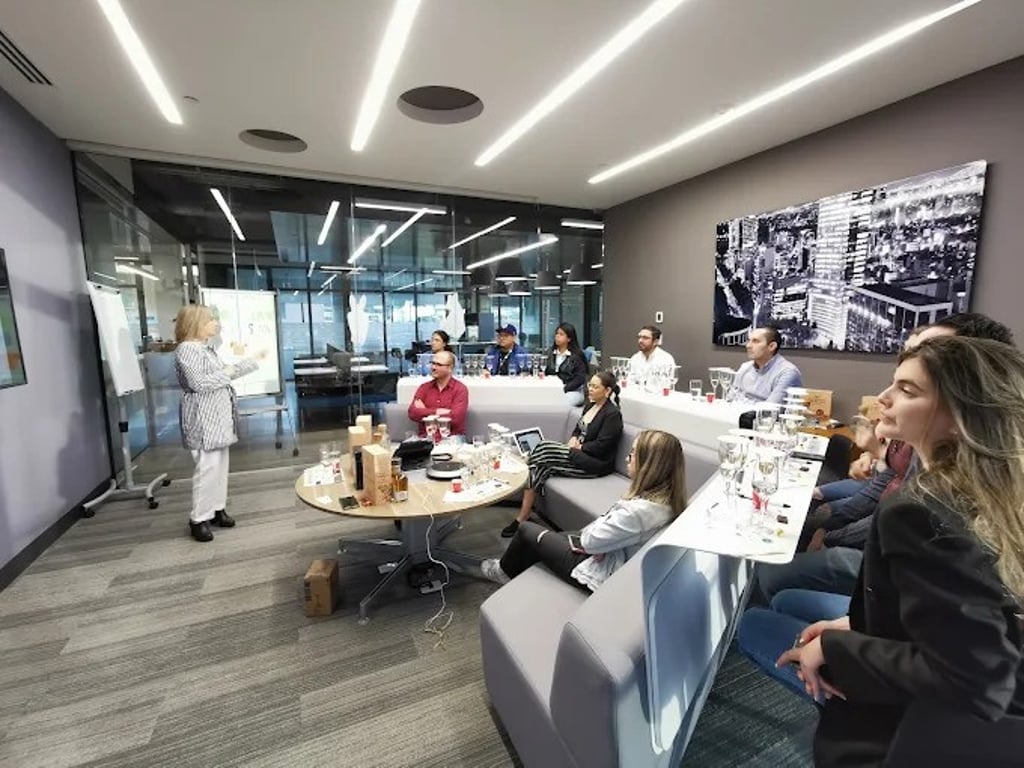 An interior shot of IOS Offices - Punto Sur