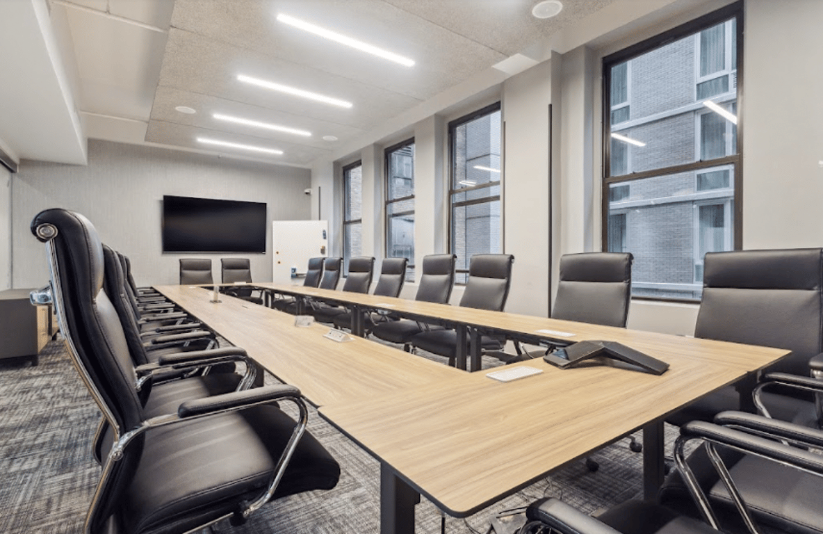 An interior shot of Meeting Room A