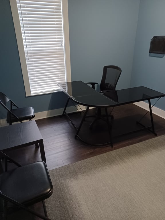 An interior shot of Suite G