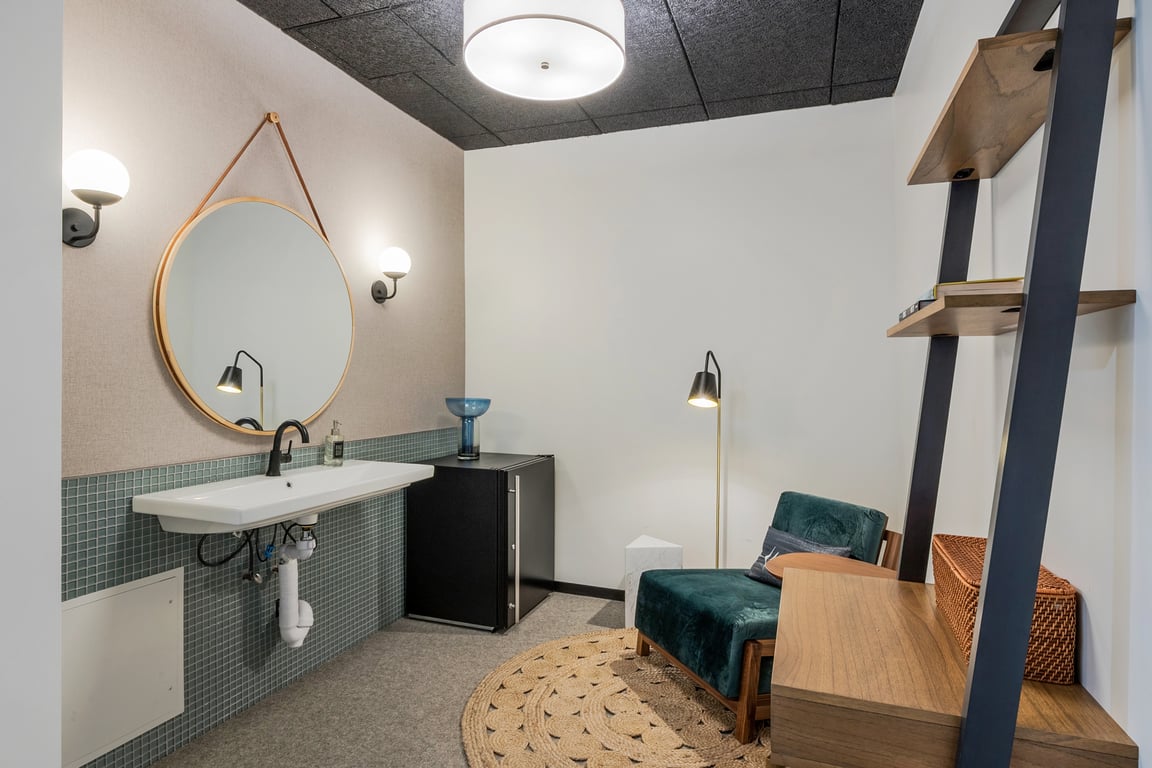 An interior shot of Industrious - SoHo West