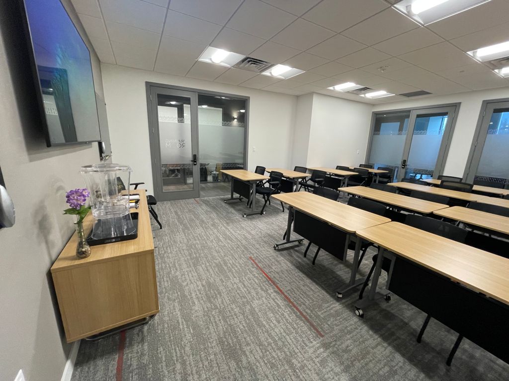 An interior shot of Training Room