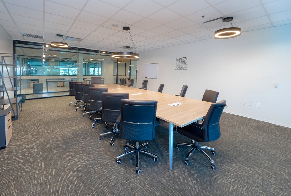 An interior shot of Large Conference Room- 3019