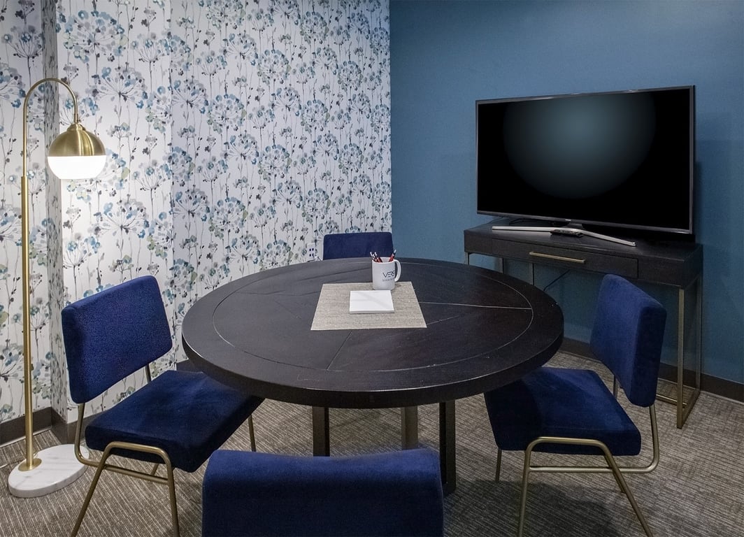 An interior shot of Huddle B