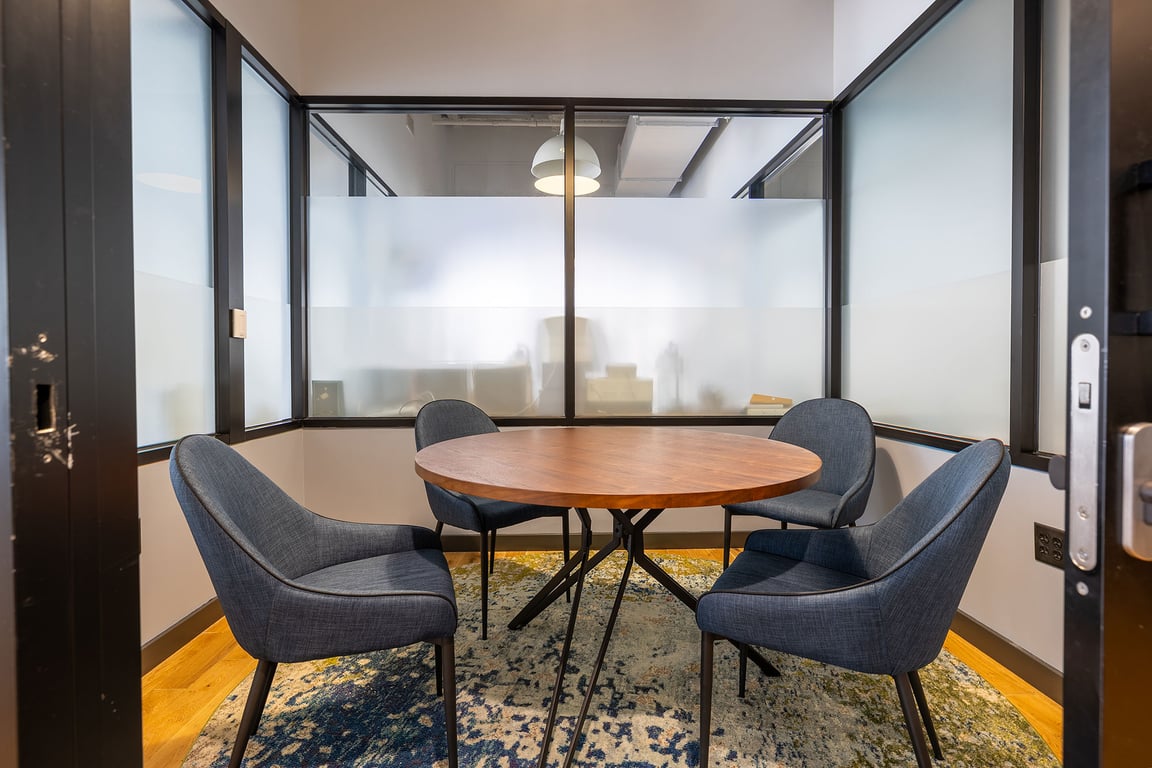 An interior shot of Huddle Room