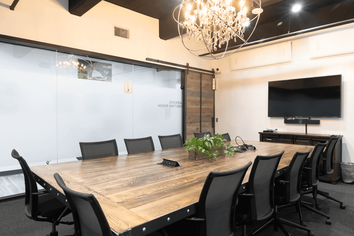 An interior shot of 12 Person Conference Room - Arroyo