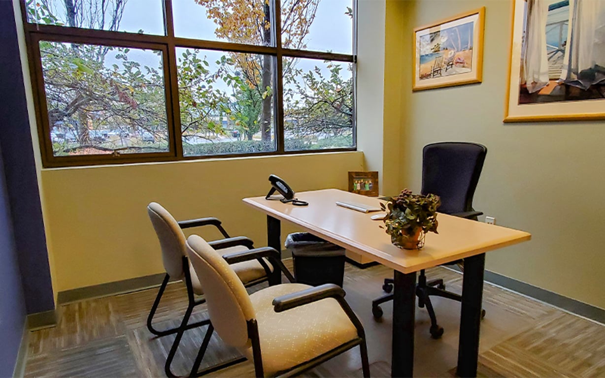 An interior shot of Executive Suite